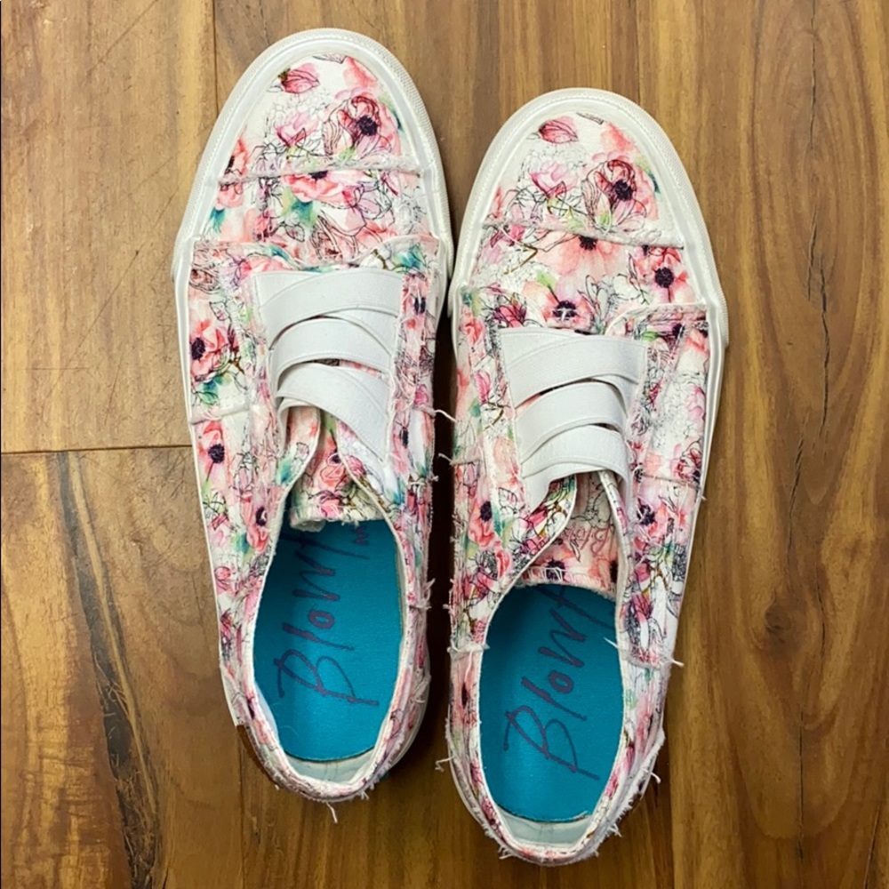 Blowfish slip on floral sneakers
